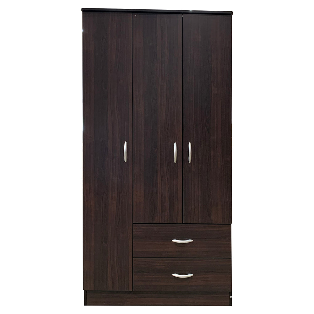 Olean Espresso Wardrobe - Ornate Home