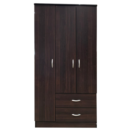 Olean Espresso Wardrobe - Ornate Home
