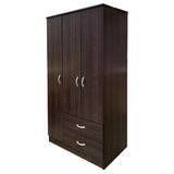 Olean Espresso Wardrobe - Ornate Home