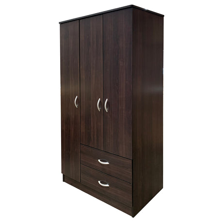 Olean Espresso Wardrobe - Ornate Home