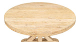 Oleski Natural Round Dining Table - Ornate Home