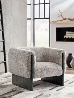 Olethea Oatmeal Accent Chair - Ornate Home