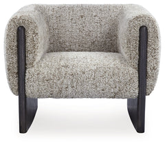 Olethea Oatmeal Accent Chair - Ornate Home