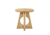 Olgod Oak Round End Table