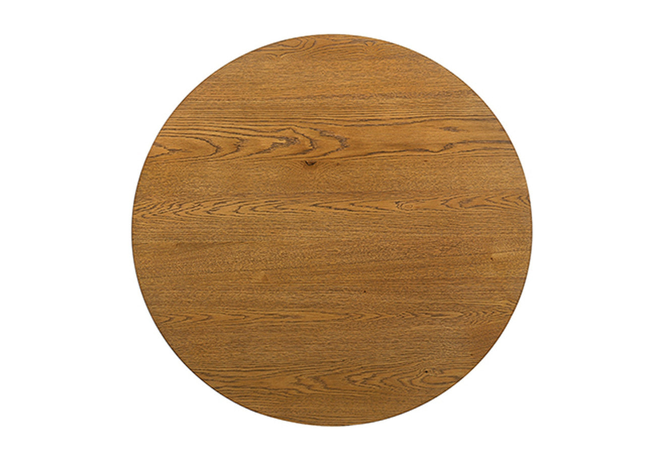 Olgod Walnut Round Coffee Table - Ornate Home