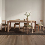 Oli Dark Green/Natural Dining Chair (Set of 2) - Ornate Home