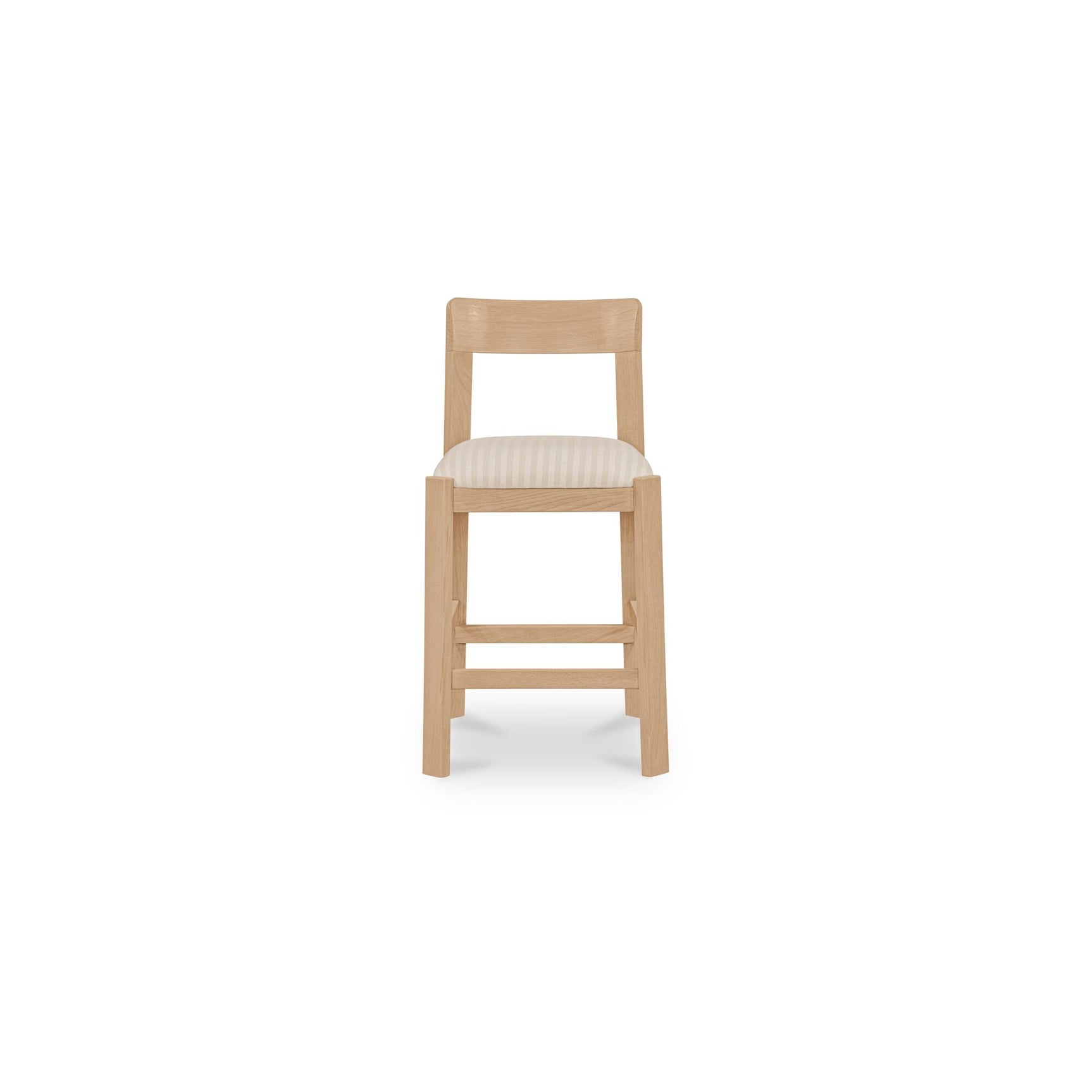 Oli Stripe/Natural Counter Stool - Ornate Home