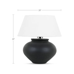 Olia Brown Table Lamp - Ornate Home
