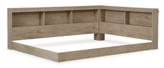 Oliah Full Bookcase Storage Bed - Ornate Home