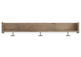 Oliah Natural Wall Mounted Coat Rack with Shelf (Online Special Price) - Ornate Home