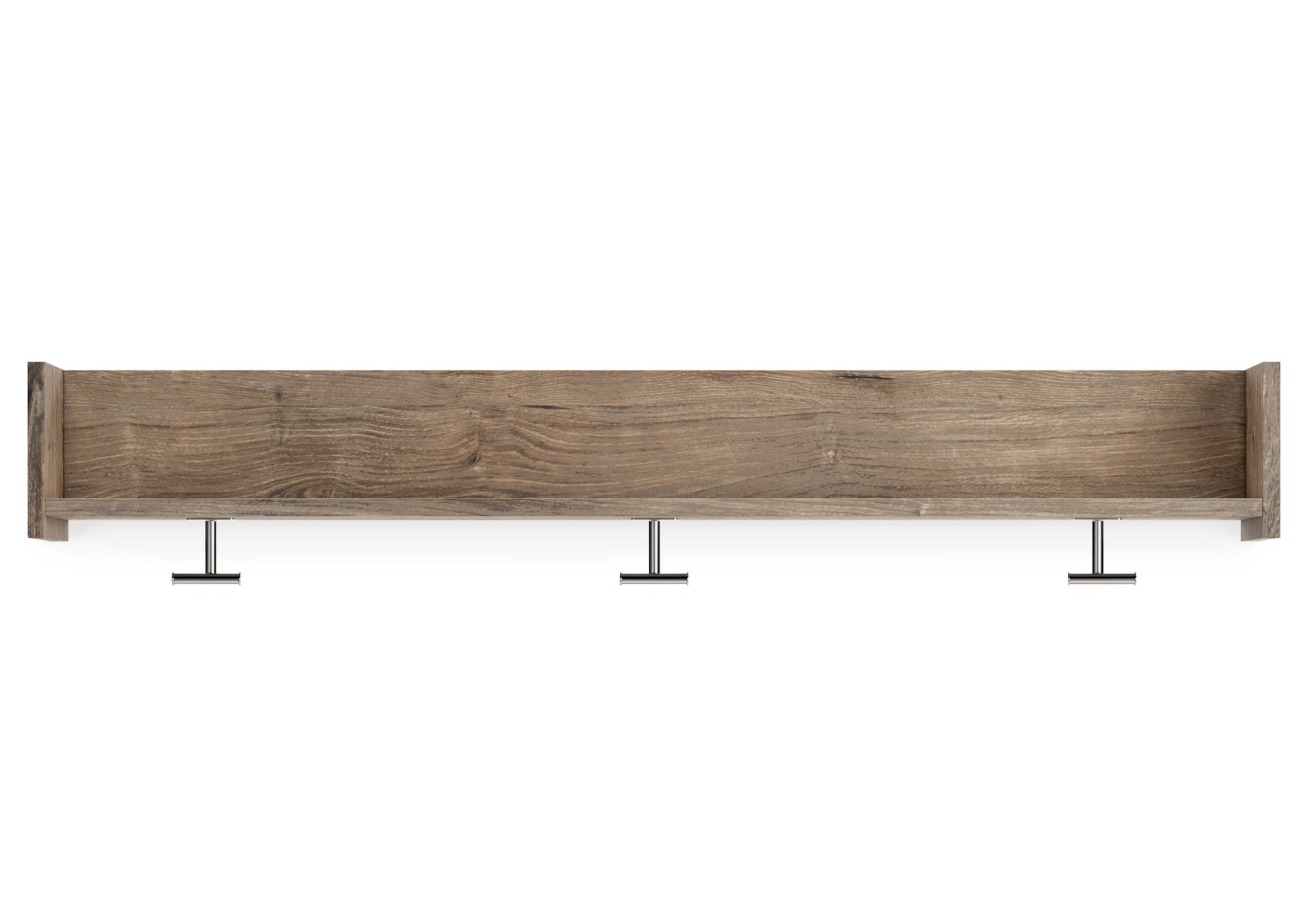 Oliah Natural Wall Mounted Coat Rack with Shelf (Online Special Price) - Ornate Home