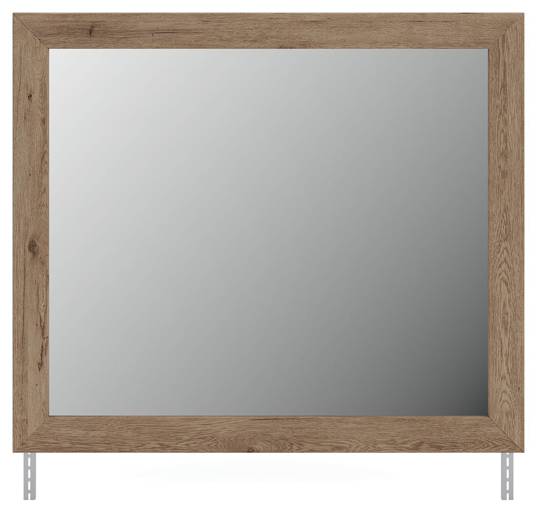 Oliandon Light Brown Bedroom Mirror (Online Special Price) - Ornate Home