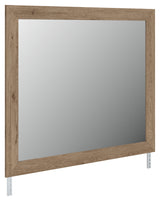 Oliandon Light Brown Bedroom Mirror (Online Special Price) - Ornate Home