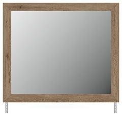 Oliandon Light Brown Bedroom Mirror - Ornate Home