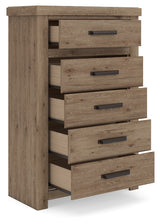 Oliandon Light Brown Chest of Drawers (Online Special Price) - Ornate Home