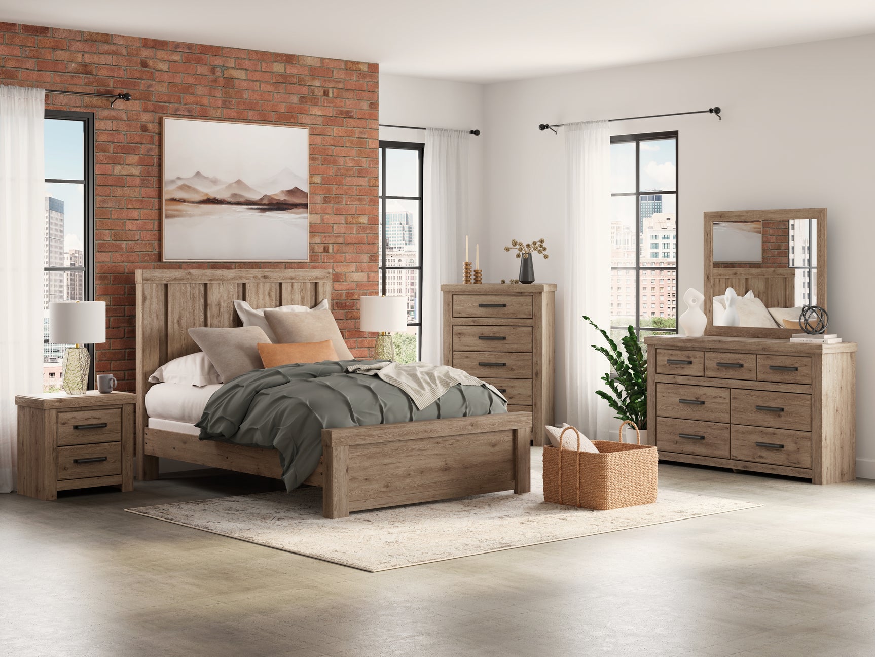 Oliandon Light Brown Dresser - Ornate Home