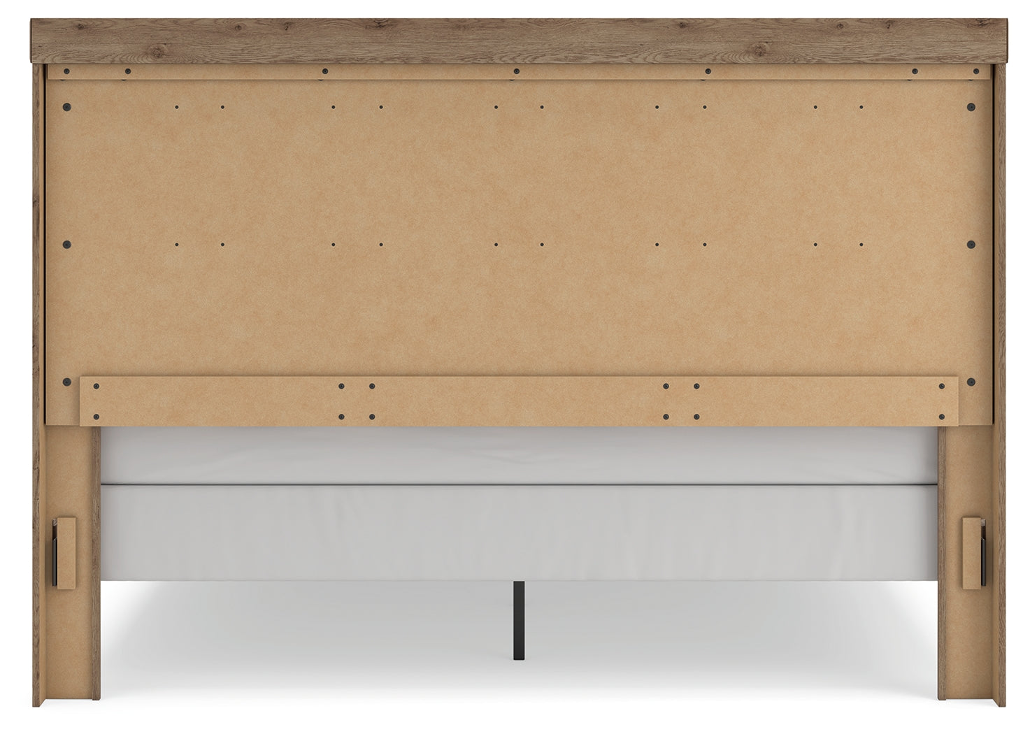 Oliandon Light Brown King Panel Bed - Ornate Home