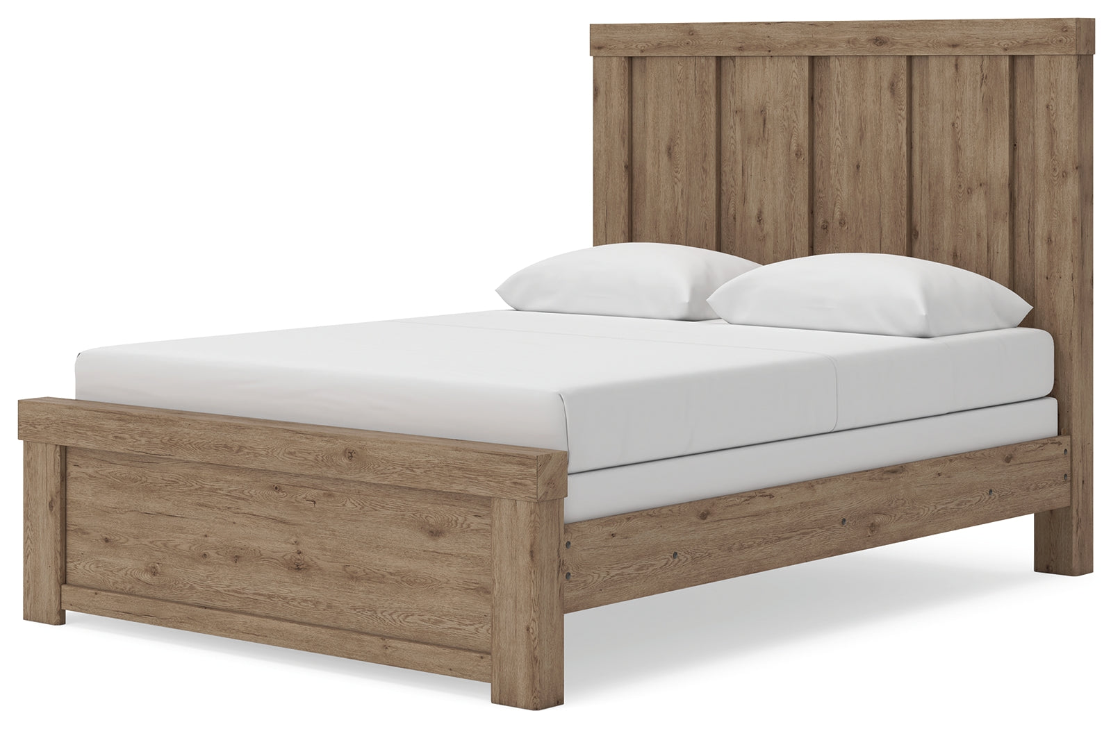 Oliandon Light Brown Queen Panel Bed (Online Special Price) - Ornate Home