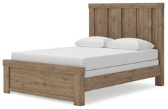 Oliandon Light Brown Queen Panel Bed - Ornate Home