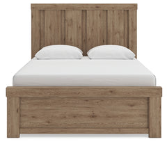 Oliandon Light Brown Queen Panel Bed - Ornate Home
