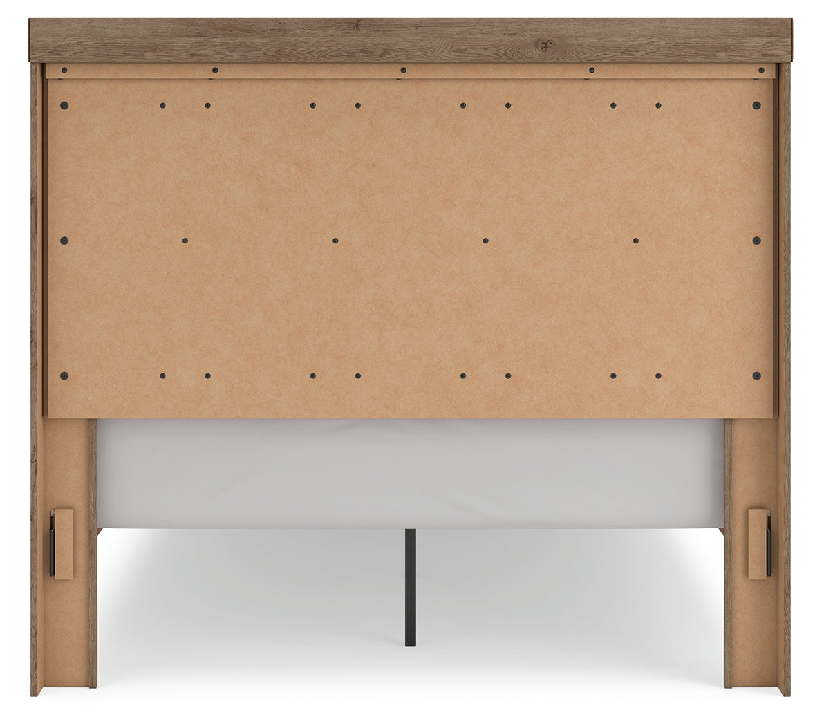 Oliandon Light Brown Queen Panel Storage Bed - Ornate Home