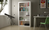 Olinda Bookcase 1.0 in White - Ornate Home