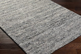 Olisa Charcoal Wool Area Rug - Ornate Home