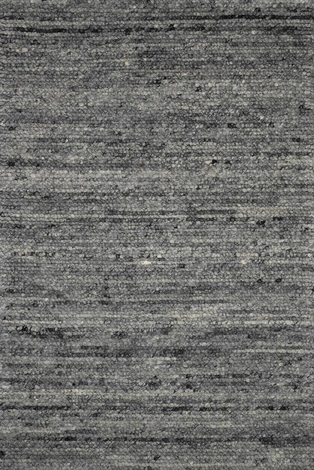 Olisa Charcoal Wool Area Rug - Ornate Home