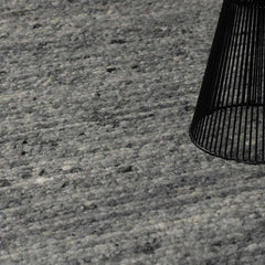 Olisa Charcoal Wool Area Rug - Ornate Home