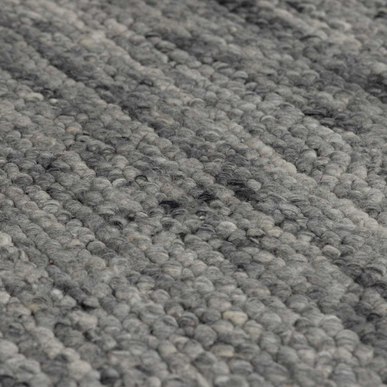 Olisa Charcoal Wool Area Rug - Ornate Home