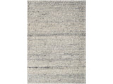 Olisa Cream & Gray Wool Area Rug - Ornate Home
