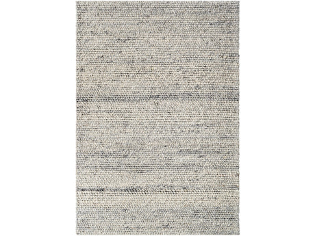 Olisa Cream & Gray Wool Area Rug - Ornate Home