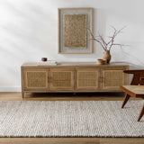 Olisa Cream Wool Area Rug - Ornate Home