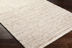 Olisa Cream Wool Area Rug - Ornate Home