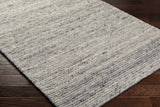 Olisa Gray Wool Area Rug - Ornate Home