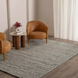 Olisa Gray Wool Area Rug - Ornate Home