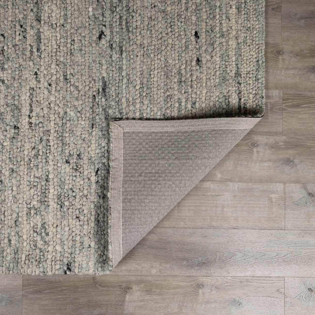 Olisa Gray Wool Area Rug - Ornate Home