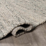 Olisa Gray Wool Area Rug - Ornate Home
