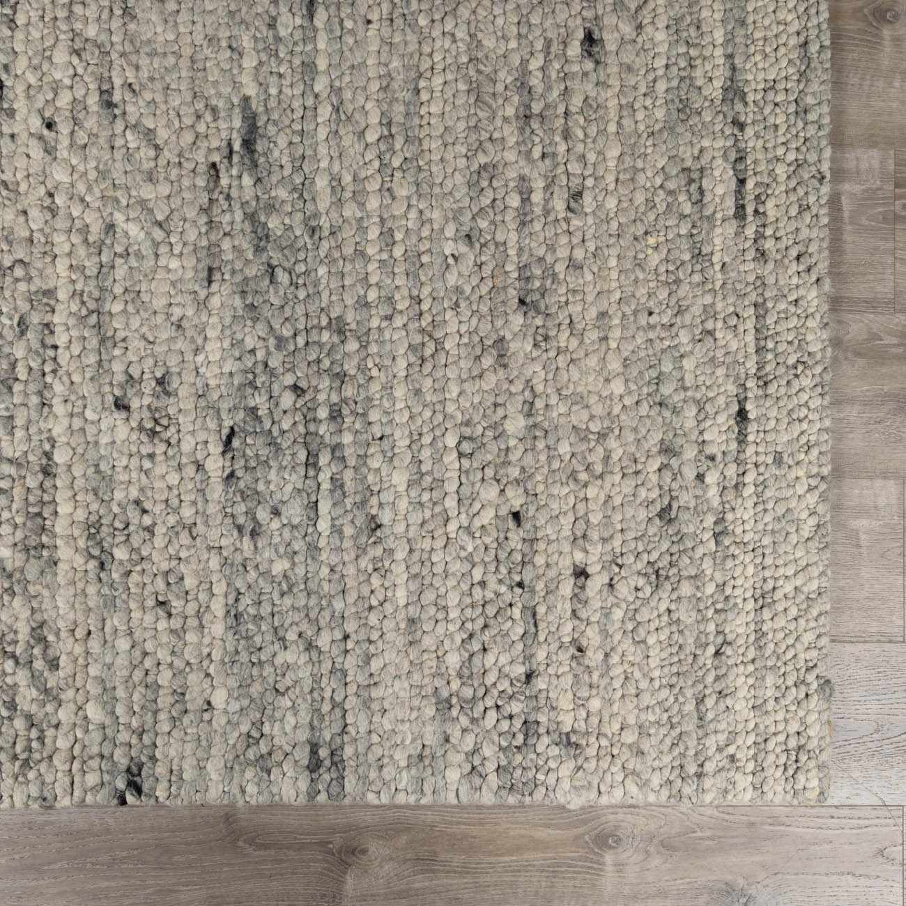 Olisa Gray Wool Area Rug - Ornate Home
