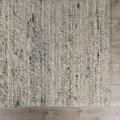 Olisa Gray Wool Area Rug - Ornate Home