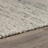 Olisa Gray Wool Area Rug - Ornate Home