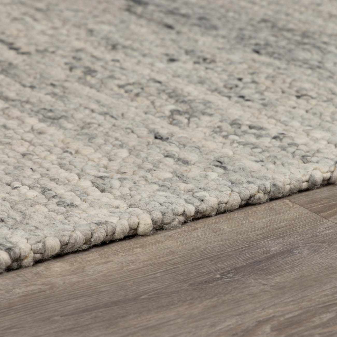 Olisa Gray Wool Area Rug - Ornate Home