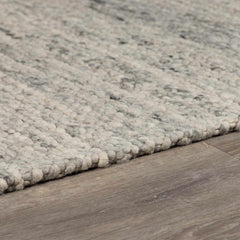 Olisa Gray Wool Area Rug - Ornate Home