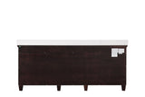Oliva White/Espresso Vanity Set - Ornate Home