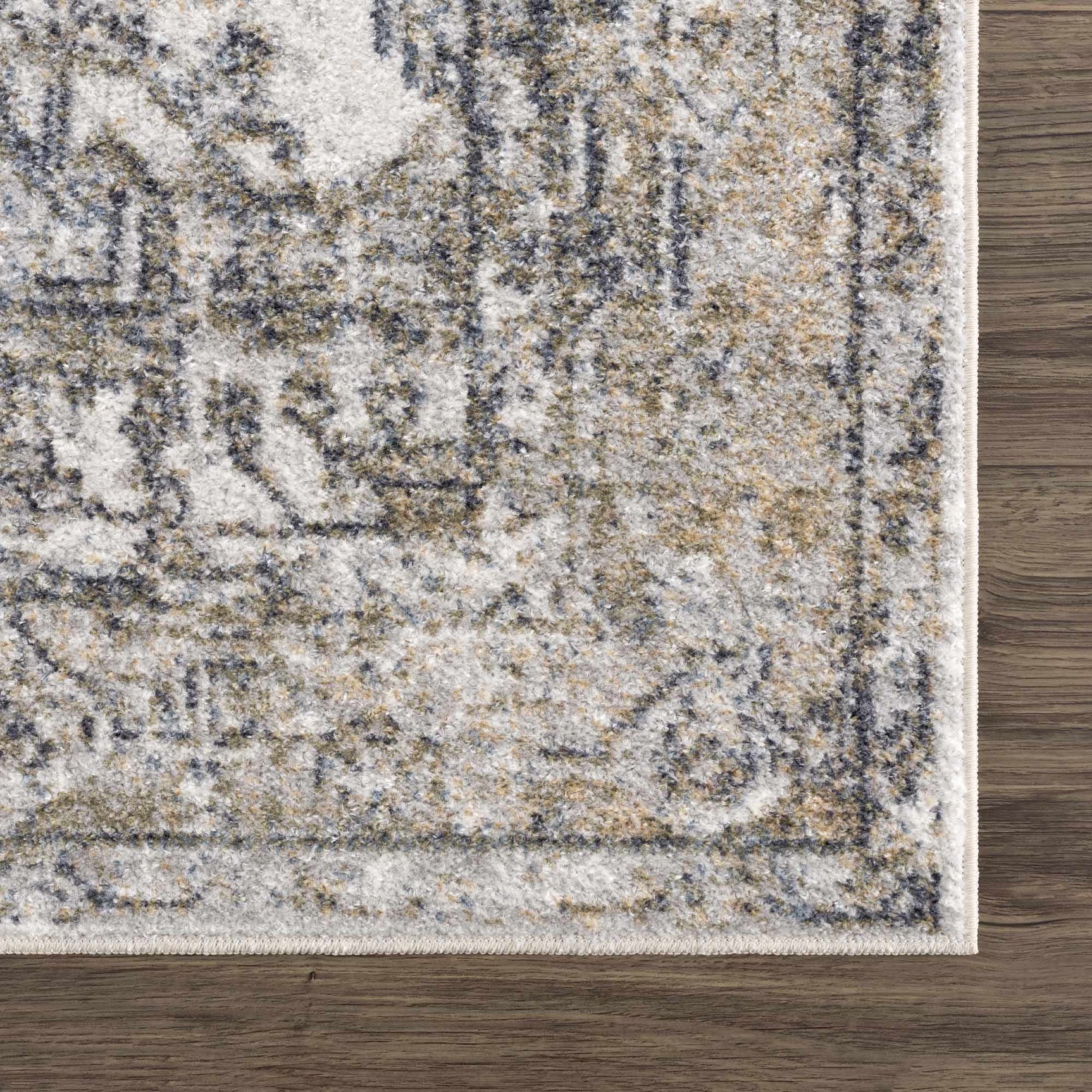 Olive Hera Washable Area Rug - Ornate Home