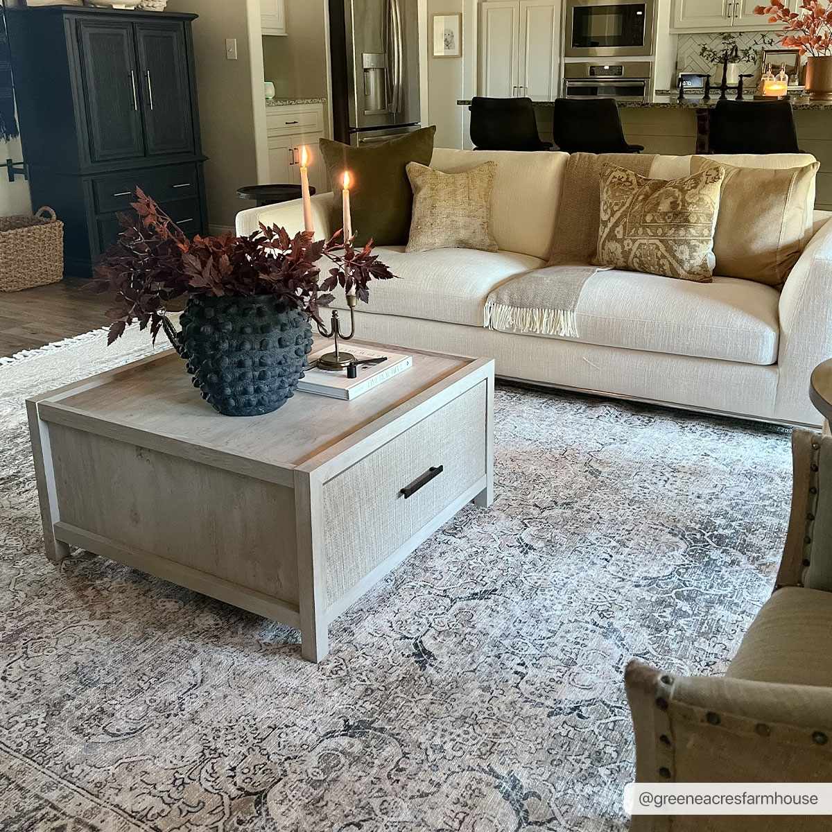 Olive Holi-2304 Washable Area Rug - Ornate Home