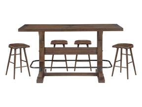 Oliver Brown 5-Piece Dining Table Set - Ornate Home