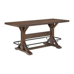 Oliver Brown 7pc Dining Set - Ornate Home