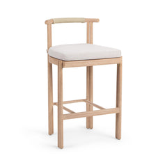 Oliver Brown Outdoor Armless Barstool - Ornate Home