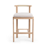 Oliver Brown Outdoor Armless Barstool - Ornate Home